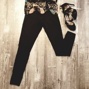 Express Black Jeans | Stretch Legging Jeans Blac